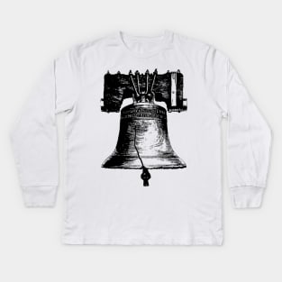 Liberty Bell Kids Long Sleeve T-Shirt